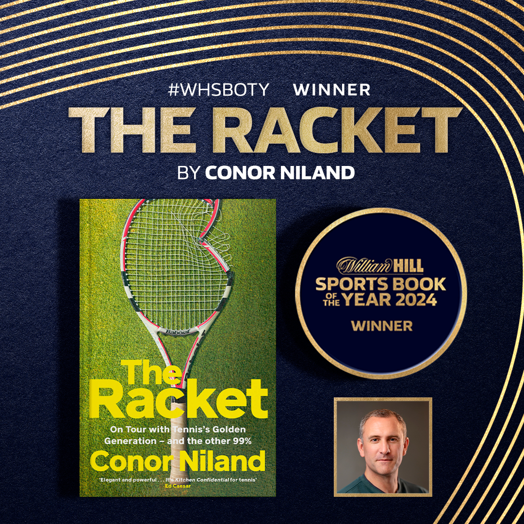 Conor Niland crown winner of the 2024 William Hill Sports Book of the Year